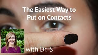 The Easiest Way to Put on Contacts [upl. by Ingra]