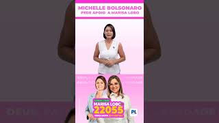 MICHELE BOLSONARO PEDE APOIO PARA A CANDIDATA MARISA LOBO VEREADORA DE CURITIBA 2️⃣2️⃣0️⃣5️⃣5️⃣ [upl. by Gemoets]