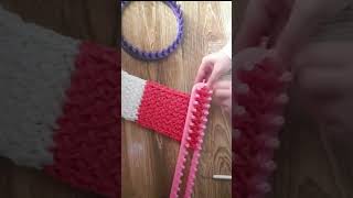 knitting loom for beginners step by step [upl. by Htabazile]