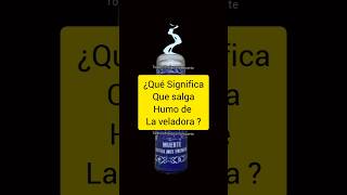 Significado salga humo de la veladora santamuerte santisimamuerte todosobrelasantamuerte shorts [upl. by Atiana]