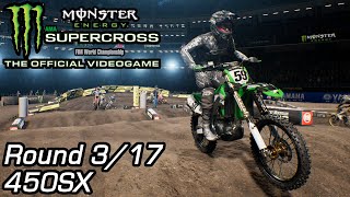 Anaheim 2  2017 450SX Round 317  Monster Energy Supercross PC [upl. by Adnam]