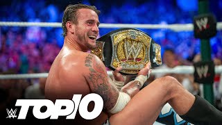 CM Punk’s greatest moments WWE Top 10 Dec 3 2023 [upl. by Akenn]