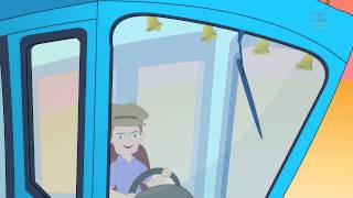 Wheels On The Bus Nursery Rhyme For Children [upl. by Biebel]