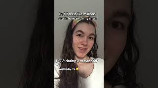 Pov you’re dating a movie star  song songsoftiktok songwritersoftiktok celebritycrushes [upl. by Camile]