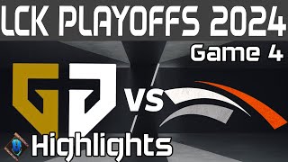 GEN vs HLE Highlights Game 4  LCK Grand Finals 2024  GenG vs Hanwha Life by Onivia [upl. by Ethelind]