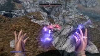 Skyrim  Detect Life  Adept Alteration Magic Spell [upl. by Nosdrahcir]