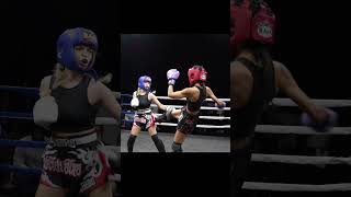 PREMIER ASSAUT POUR SARAH BOXEPARIS MUAYTHAIPARIS WOMENBOXING [upl. by Orabelle]