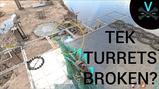 Stego Dropping amp Tricking Tek Turrets  ARK Official PVP [upl. by Sternberg23]