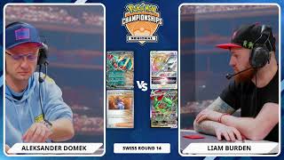 TCG Aleksander Domek Vs Liam Burden  2024 Pokémon Liverpool Regional Championships Swiss R15 [upl. by Aivil]