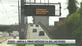 Bollino rosso oggi e domani nel primo week end di esodo [upl. by Birgitta273]