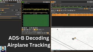 Hacking Air Traffic Control Information  Decoding ADSB and Tracking Airplane using SDR  HackRF [upl. by Brent]