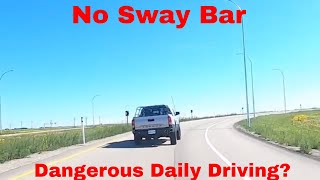 Daily Driving Your Toyota Tacoma With No Sway Bar  Is It That Dangerous [upl. by Stoat]