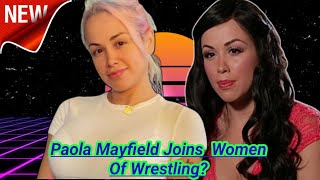 90 Day Fiancé Star Paola Mayfield Joins WOW Women Of Wrestling [upl. by Iatnwahs]