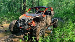 Maverick X3 XRS  trail riding [upl. by Yasui]