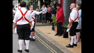 2023 06 30 Dartington Morris  Oh Happy Man outside The Dolphin Dartmouth P1040452 [upl. by Webb882]