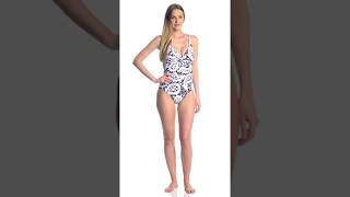 Anne Cole Pattie Paisley Underwire One Piece Swimsuit  SwimOutletcom [upl. by Windy]