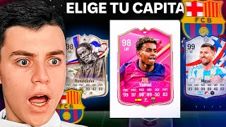 FUT DRAFT…Pero Solo puedo FC BARCELONA [upl. by Filiano]