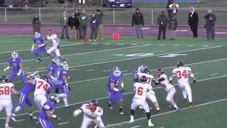 Southington 45 Ridgefield 0 Extended Highlights Class LL Semifinal [upl. by Hars726]