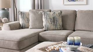 Ardsley 5Piece Sectional with Chaise [upl. by Sesom]