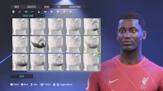 FIFA 22 23 How to make Ibrahima Konate Pro Clubs Look alike [upl. by Eelrahs]