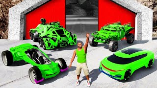 Collecting RARE CARS from AREA 51 in GTA 5 [upl. by Wennerholn]