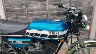 1976 Yamaha RD400 [upl. by Bowers]