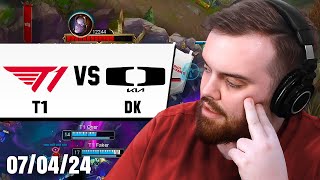 FAKER SE LA JUEGA｜T1 vs DK｜EL QUE PIERDA ELIMINADO [upl. by Lombardy]