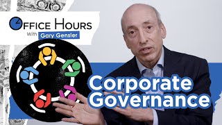 What Does the SEC Have to Do with Corporate Governance  Office Hours with Gary Gensler [upl. by Ahsert361]