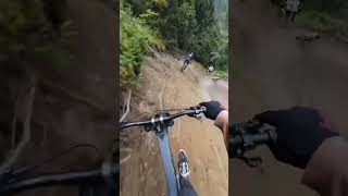 mtb downhill mtbcrash dirt automobile mtbfail [upl. by Emera760]