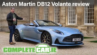 Aston Martin DB12 Volante review  The DB12 loses its top [upl. by Noryahs]