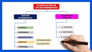 📘Qué son los DETERMINANTES ejemplos  clases de determinantes [upl. by Aekerly348]