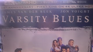 Varsity Blues 1999 25th Anniversary 4K Blu Ray unboxing [upl. by Sabu]