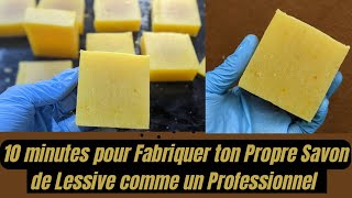 Comment fabriquer son propre savon de Lessive très facilement à la maison  Tutoriel complet [upl. by Segroeg]