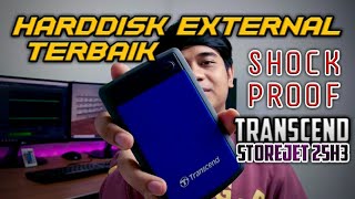 HARDDISK EXTERNAL TERBAIK TRANSCEND STOREJET 25H3 [upl. by Alrak]