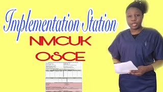 Implementation station sample scenario Asthma nmcuk implementation [upl. by Laeno]