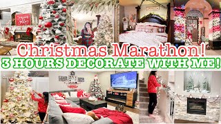 CHRISTMAS DECORATING MARATHON 2024  CHRISTMAS DECORATE WITH ME  CHRISTMAS DECORATION IDEAS [upl. by Nivrem]