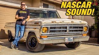 My F100s New Custom NASCAR Exhaust SOUNDS INSANE [upl. by Rennug]