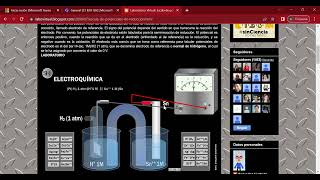 Laboratorio Virtual Escala de potenciales de reducción  Gonzalez Vicente [upl. by Ebocaj]