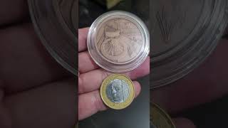 🔥 numismaticaemalta ❗Medalha e Moeda valiosa do JK valores atualizados [upl. by Horowitz]