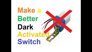 Design a better 220V Photocell auto dark Activated switch [upl. by Omura880]