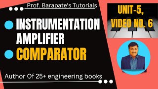 INSTRUMENTATION AMPLIFIER AND COMPARATOR [upl. by Kally472]