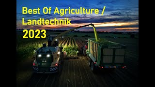 🌲BEST OF 2023 Agriculture  Landtechnik • by Forestmachine Impressions • Maishäckseln 🌲 [upl. by Ruhtra]