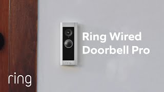 Ring Wired Doorbell Pro Formerly Video Doorbell Pro 2  Featuring Advanced 3D Motion Detection [upl. by Eybbob]