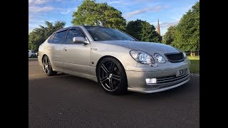 Lexus GS430 Straight Pipe V8 Exhaust Sound Acceleration Revving Up LOUD [upl. by Nawat]