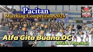 💕Pacitan Marching Competition 2024JUARA 1 Konser Drumband ALFA GITA BUANA MTSN 1 Pacitan💥 [upl. by Aimac]