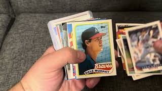 Braves and HOF baseball card lot [upl. by Oneida425]