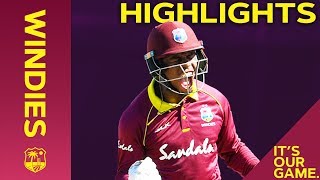 Hetmyer Hits Hundred As Windies Strike Back  Windies vs England 2nd ODI 2019  Highlights [upl. by Salisbury]