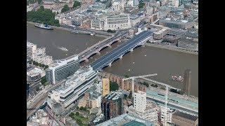 Renovation of Blackfriars Bridge and Station 2009  2013 [upl. by Etnomed422]