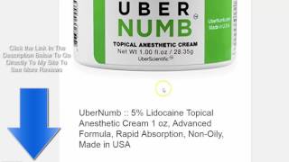 Non Prescription Lidocaine Cream Otc [upl. by Suraved322]