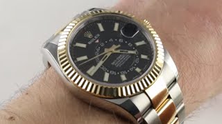 PreOwned Rolex SkyDweller 326933 Luxury Watch Review [upl. by Ardiekal]